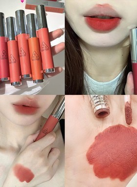 唇釉丝绒雾面哑光taupe砖红棕childlike苦咖色change mode口红