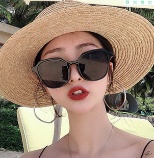 墨镜女韩版潮ins复古圆脸小脸街拍个性ulzzang网红防紫外线太阳镜