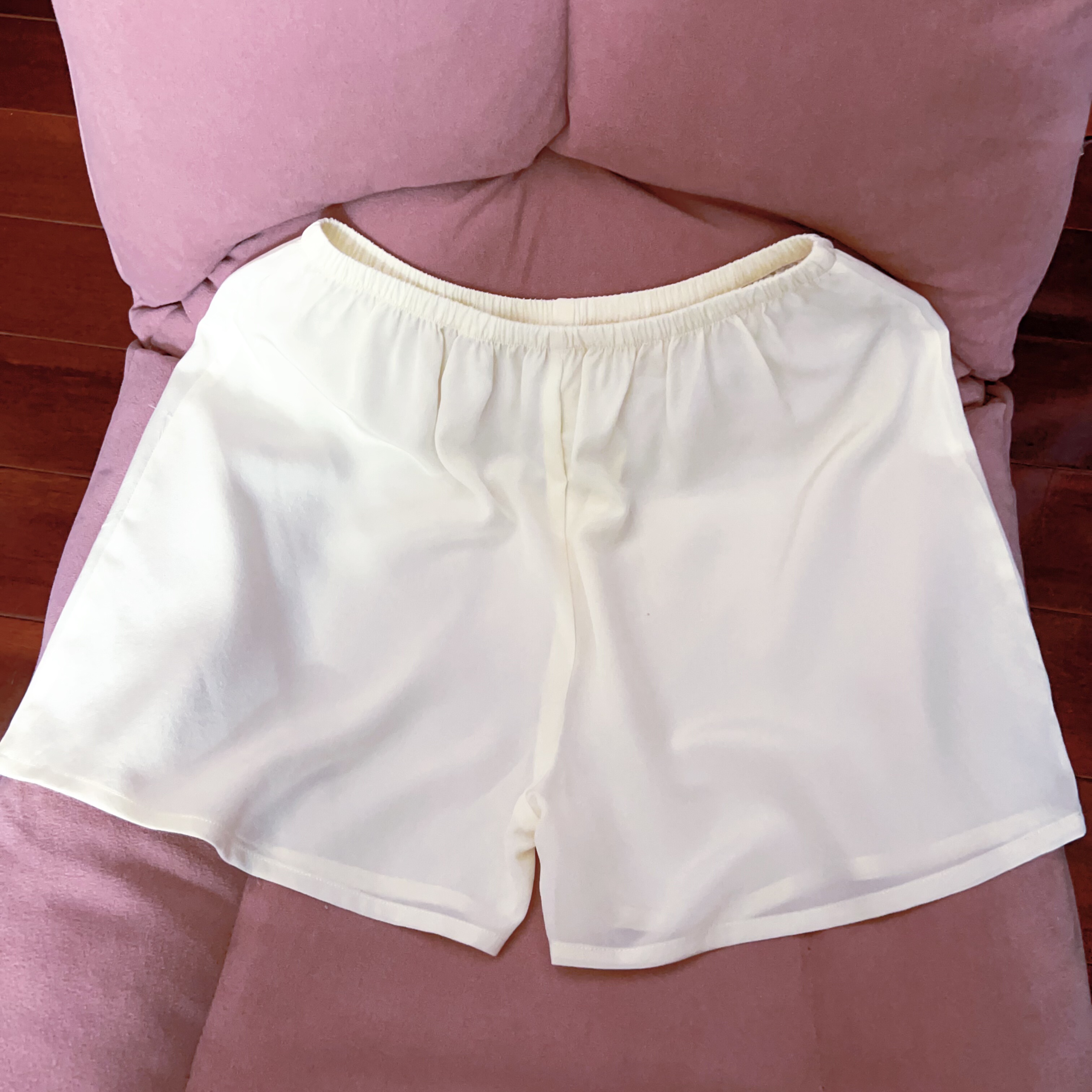 100桑蚕丝打底裤重绉防走光真丝短裤