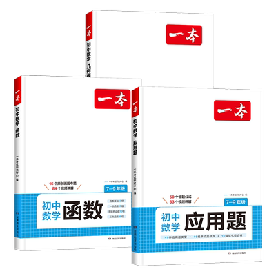 一本初中数学几何模型函数应用题