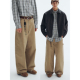 休闲裤 FERMENTEDSHIRT 25秋冬复古酵素洗全棉斜纹宽松直筒工装
