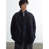 式 FERMENTEDSHIRT 黑色绗棉衬衫 夹克棉服