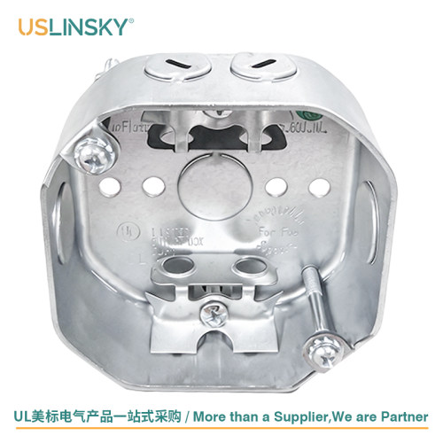 USLINSKY灵天美标金属接线盒UL认证SG4296-2