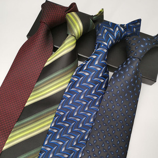 厚实领带礼盒装 加宽领带150cm 10cm高个胖哥老版 领带男 商务正装