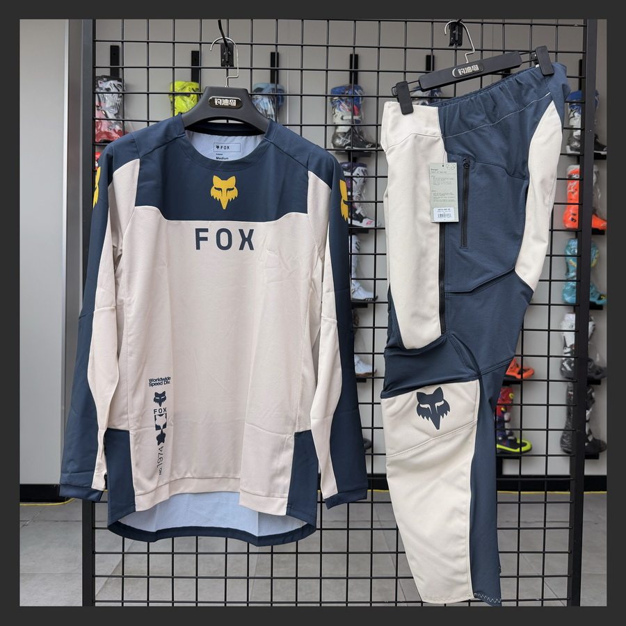 26款FOX RANGER林道越野骑行服耐磨耐造素色越野林道套装有口袋