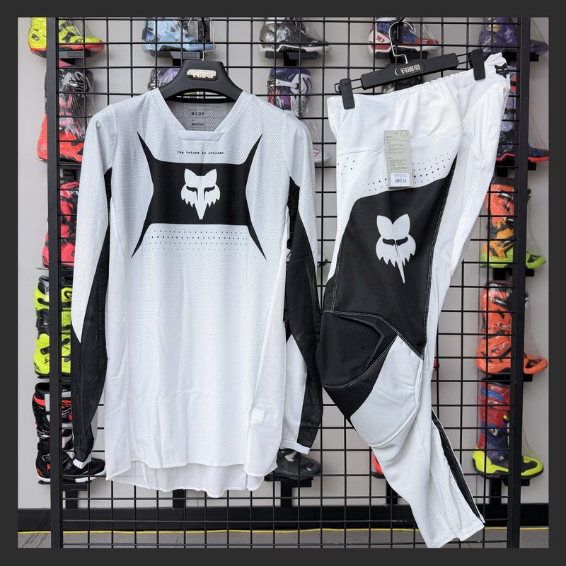 26新款夏季白色越野摩托车服透气赛车服FOX180 AIR网眼透气散热
