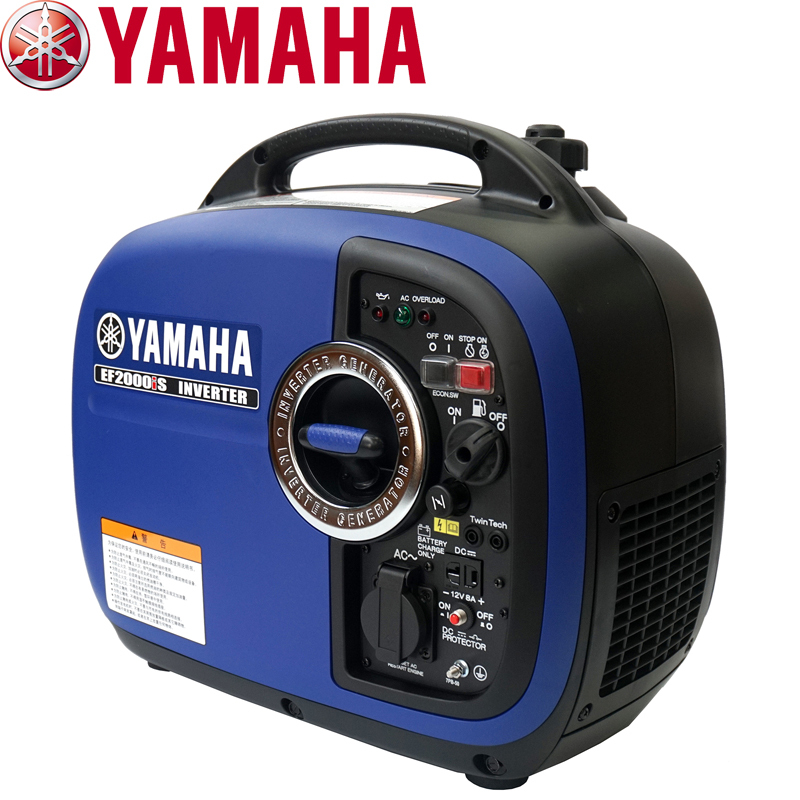 雅马哈YAMAHA四冲程变频汽油发电机EF2000is【额定1.6KW最大2KW】