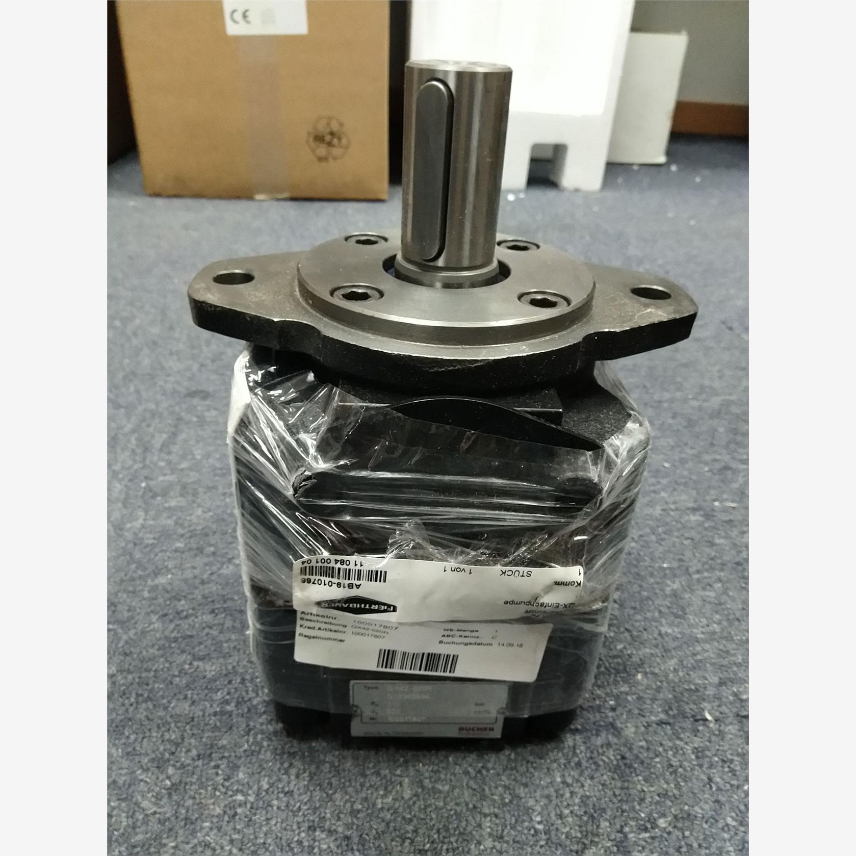 瑞士 布赫 BUCHER泵阀 CINDY 12-B-SND-S045-L-G48-1-B