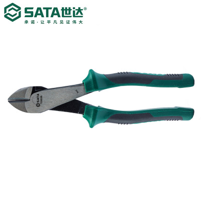 Sata/世达五金工具省力型斜口钳8斜嘴钳子72301B/72302B/72303B