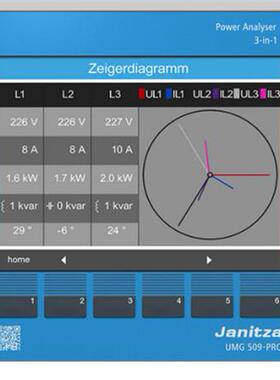 JANITZA  UMG 509-PRO UH=95-240VAC(UL) 5226001 TH20240624003