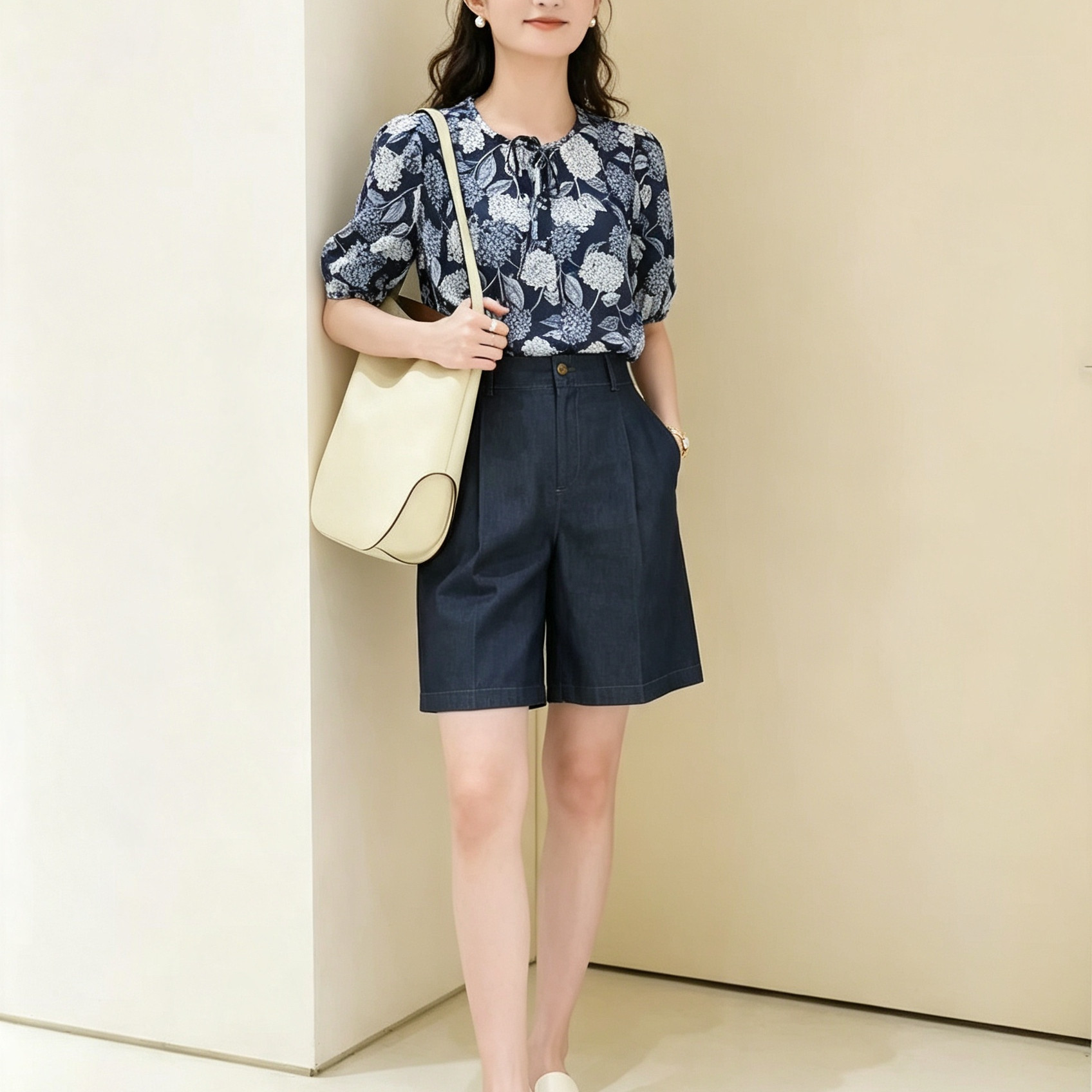 实体店同步 断码特惠大牌定制高端短袖衬衫时尚宽松上衣短袖女