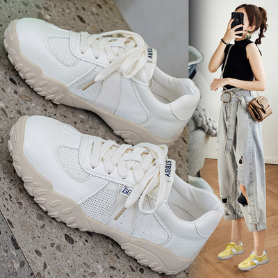 阿甘女鞋2026新款透气轻便板鞋