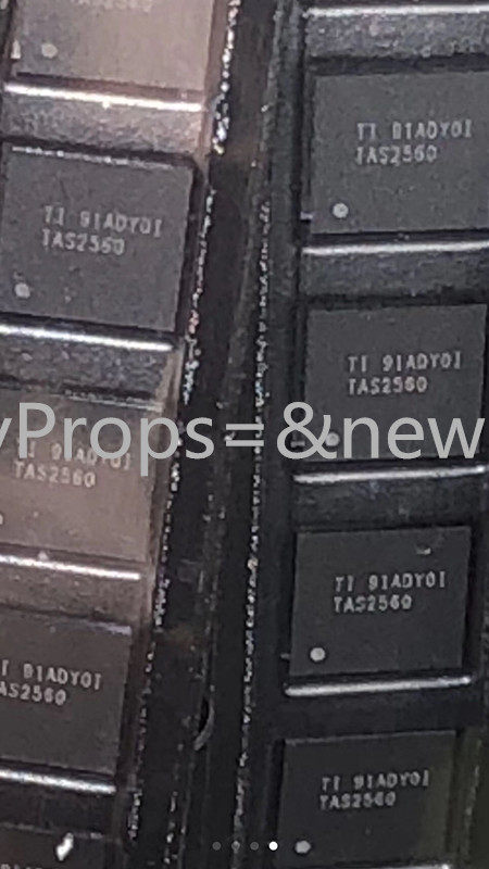 适用于 小米max2音频放大IC TAS2560 红米5plus和弦IC 2557振铃ic