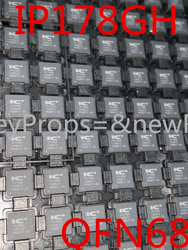 IP178G IP178 QFN68 贴片 以太网交换机芯片 全新原装进口