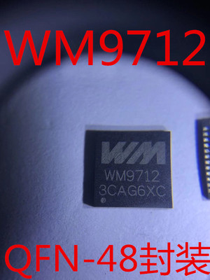 WM9712LGEFL 音频编解码器 WM9712G QFN-48封装WM9712LGEFL/R