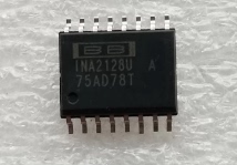 全新INA2128 INA2128UA INA2128U 双通道变增益仪用放大器芯片直