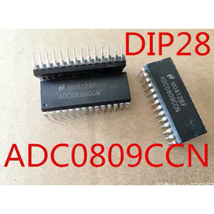 ADC0809CCN ADC0809 8位模数A/D转换器 直插DIP-28