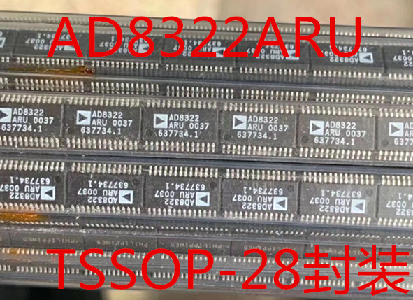 全新现货AD8322ARU AD8322 数控可变增益放大器 直拍TSSOP-28封装