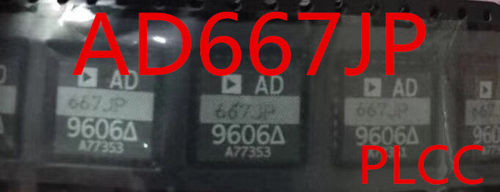 全新 AD667JPZ AD667JP PLCC-28 微处理器兼容12位D / A转换器