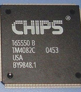 原装进口芯片 T65550A T65550B 微控制器芯片 封装:QFP208