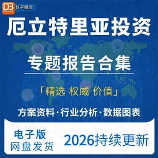 2026厄立特里亚投资指南 贸易数据研报行业趋势分析专题资料合集