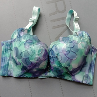 香薰水袋精油调整型聚拢文胸 有钢圈上托聚拢 70C75B80A