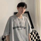 英文字母基础款短袖T恤夏季A425-T1112-P28控38，男装T恤，电商A425