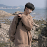 纯色圆领基础款毛衣A425-M50-P58控78，男装针织衫/毛衣，电商A425