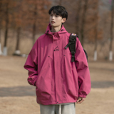 潮流小山标冲锋衣夹克A425-W6201-p100控138面料聚酯，男装夹克，电商A425