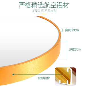 贴墙自粘免打孔 简约入户门镜子挂墙全身穿衣镜家用客厅装 饰壁挂式