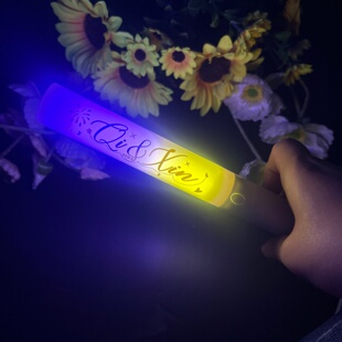 祺鑫【马嘉祺 丁程鑫】双拼色魔改棒粉丝tf家族演唱会打call定制