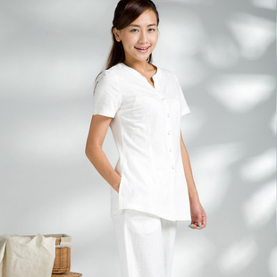 慈缘2025夏季原创中国风禅修居士服瑜珈打坐短袖女装上衣裤子套装