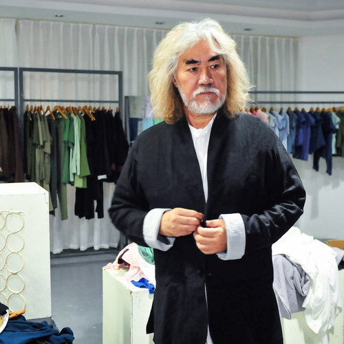 慈缘棉麻汉服复古长袖中山装外套