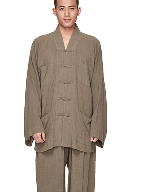 慈缘僧服夏季清凉纯棉和尚服短褂