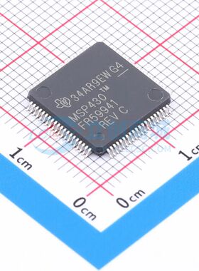 原装正品 MSP430FR59941IPNR 封装LQFP-80(12x12) 单片机(MCU/MPU
