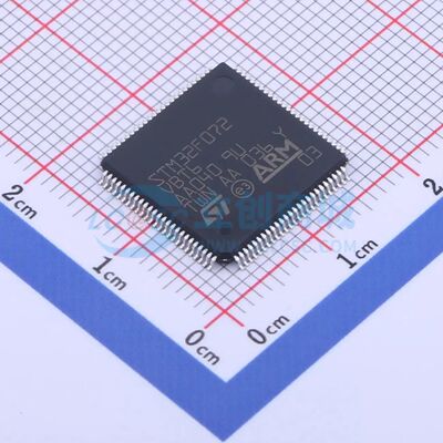 原装正品 STM32F072VBT6 封装LQFP-100(14x14) 单片机(MCU/MPU/SO