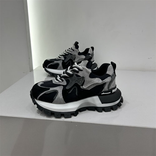 小蛮腰阿甘鞋拼色百搭运动鞋女