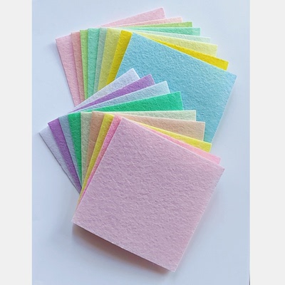 彩色不织布马卡龙色系自选色
