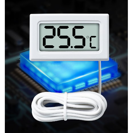 鱼缸电子温度计水族高精度带探头冰箱专用温度表显示器数显水温计