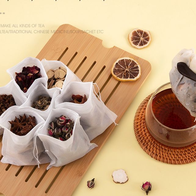 一次性茶包袋煲汤调料茶叶包卤料药煎药纱布袋过滤泡茶无纺布袋
