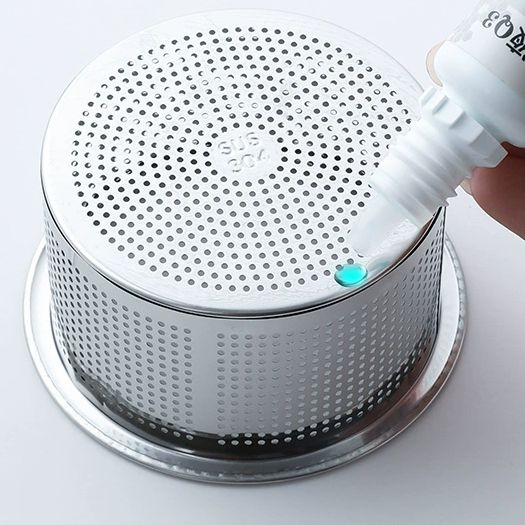 厨房水槽垃圾过滤网洗菜盆漏斗洗碗水池不锈钢304下水道提笼盖器