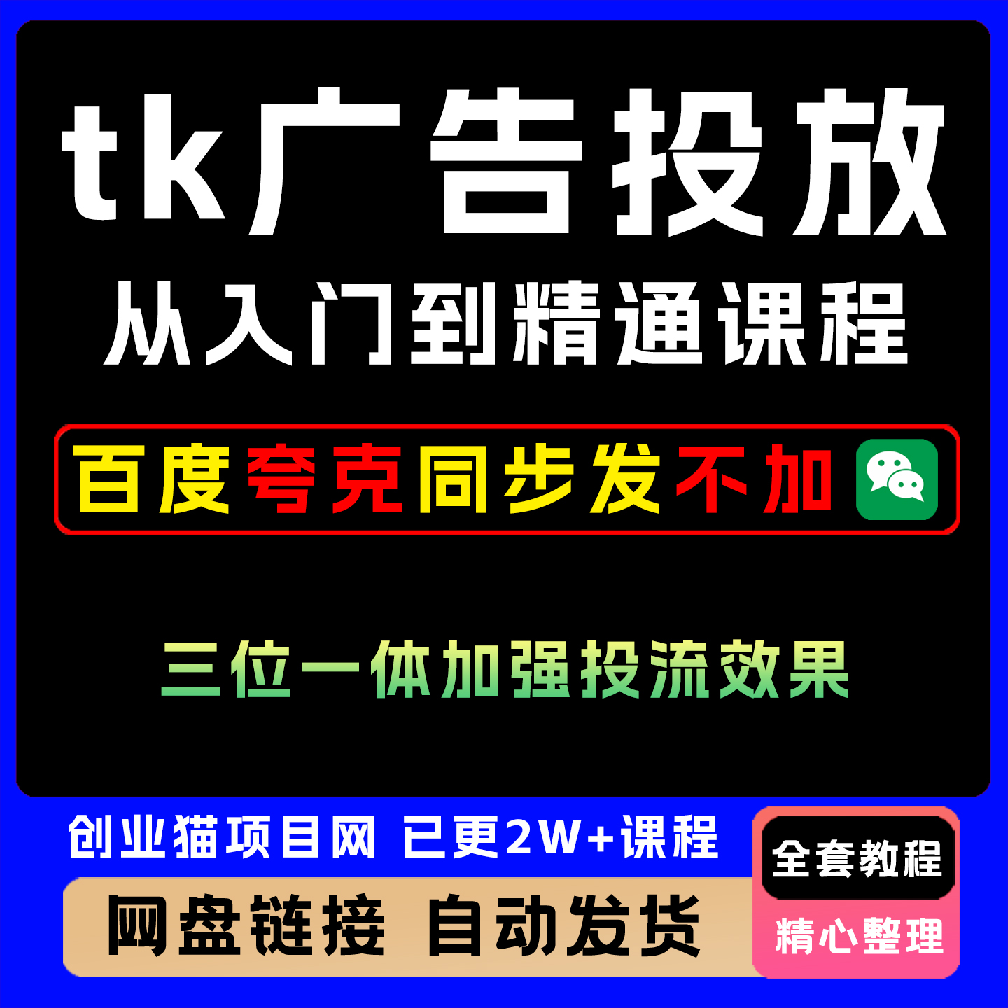 2025年tk广告投放从入门到精通加强投流效果全套详细教程快速上手