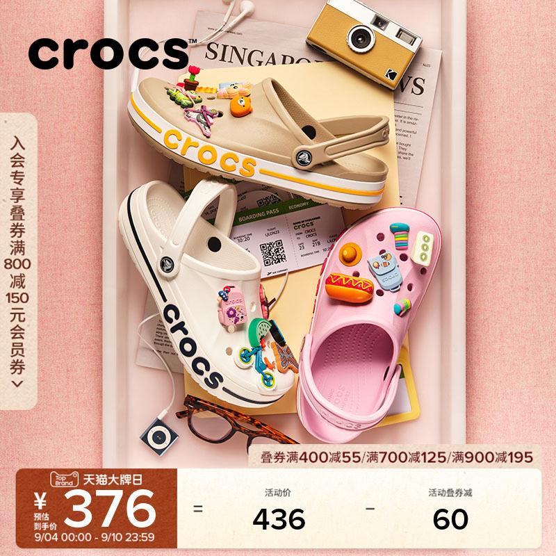 Crocs户外沙滩鞋洞洞鞋图片