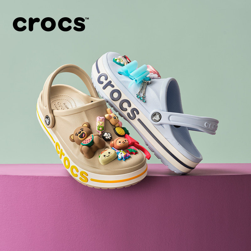 Crocs卡骆驰贝雅卡骆班沙滩鞋拖鞋洞洞鞋
