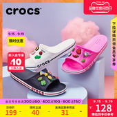 205392 平底鞋 Crocs女鞋 卡骆驰贝雅卡骆班外穿一字拖户外男拖鞋
