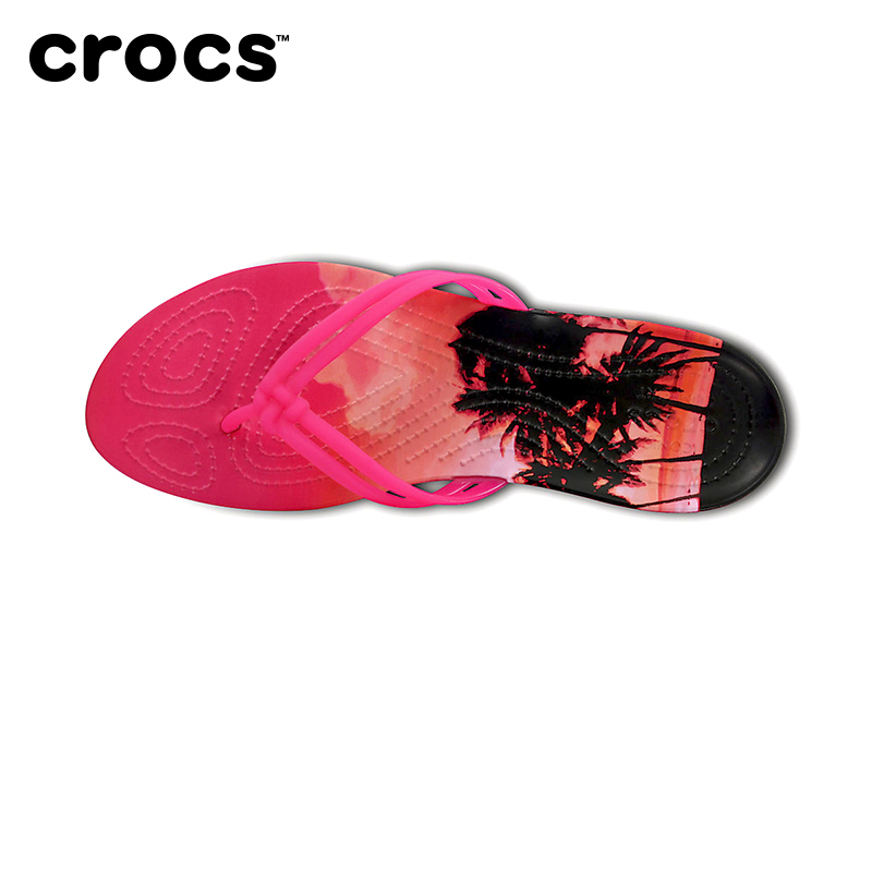 Tongs femme CROCS en resine - semelle en EVA - Ref 2665786 Image 4