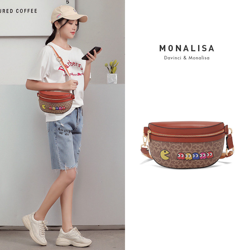 胸包女斜跨百搭潮ins小ck街头韩版个性2020新款秋季网红斜挎腰包