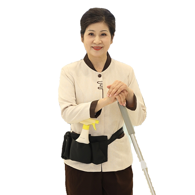 秋冬加棉物业保洁员工作服长袖