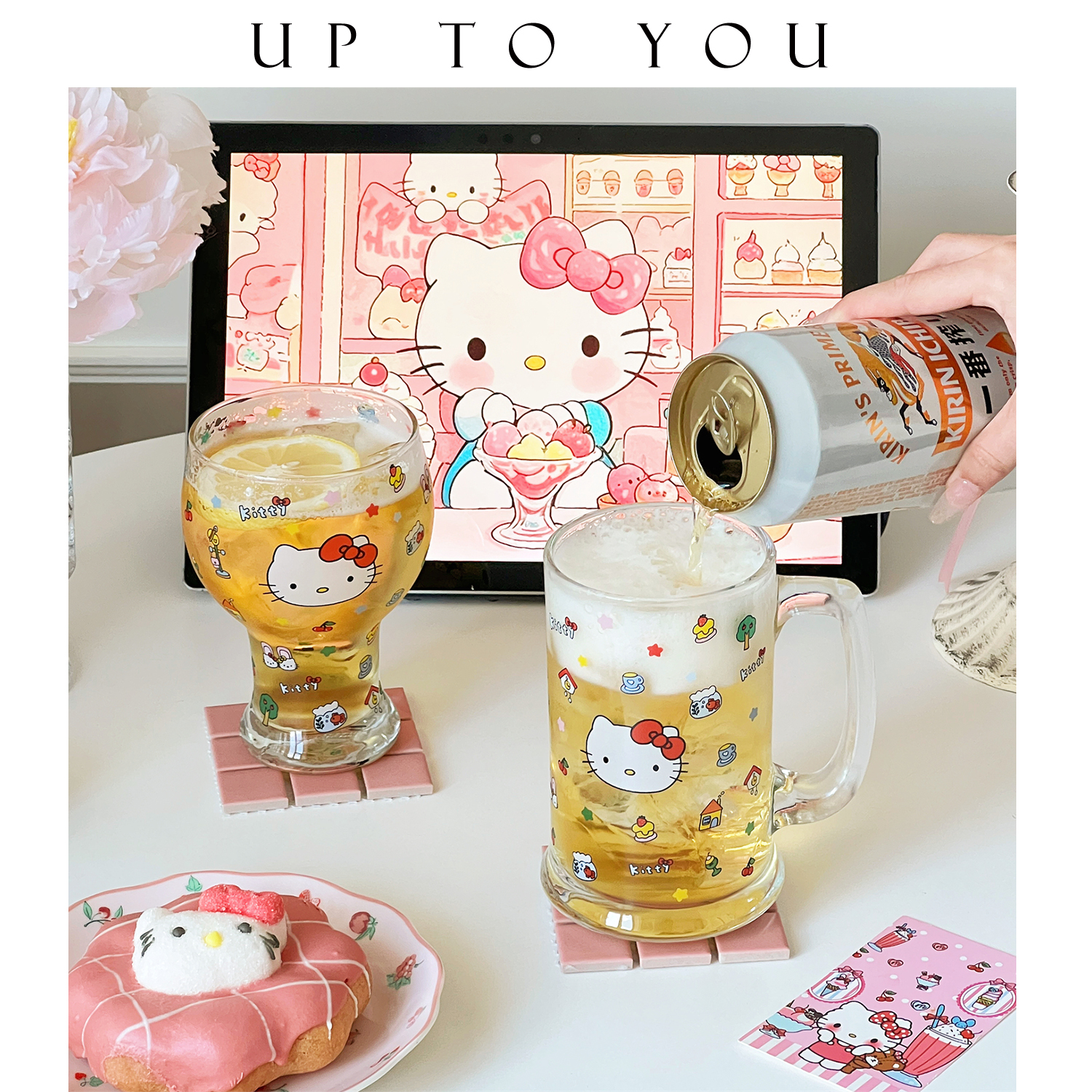 SHˇ可爱少女心高颜值啤酒杯