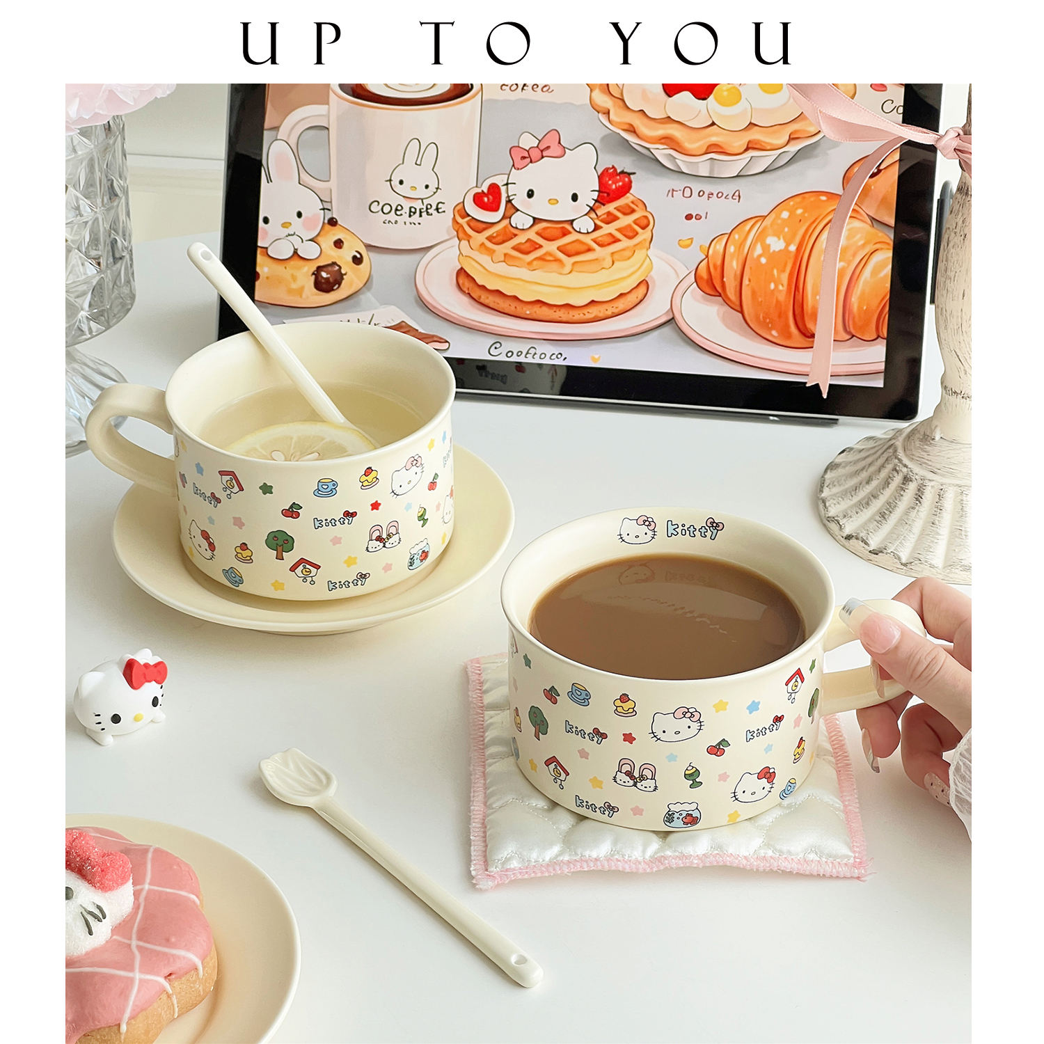 SHˇ超好看的咖啡杯大容量水杯